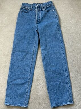 Madewell The Perfect Vintage Wide Leg Denim Jeans Women’s Size 25